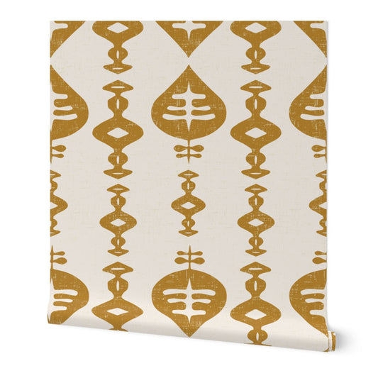 Wallpaper - Maya in Golden Sienna
