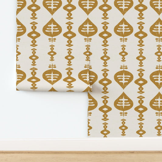 Wallpaper - Maya in Golden Sienna
