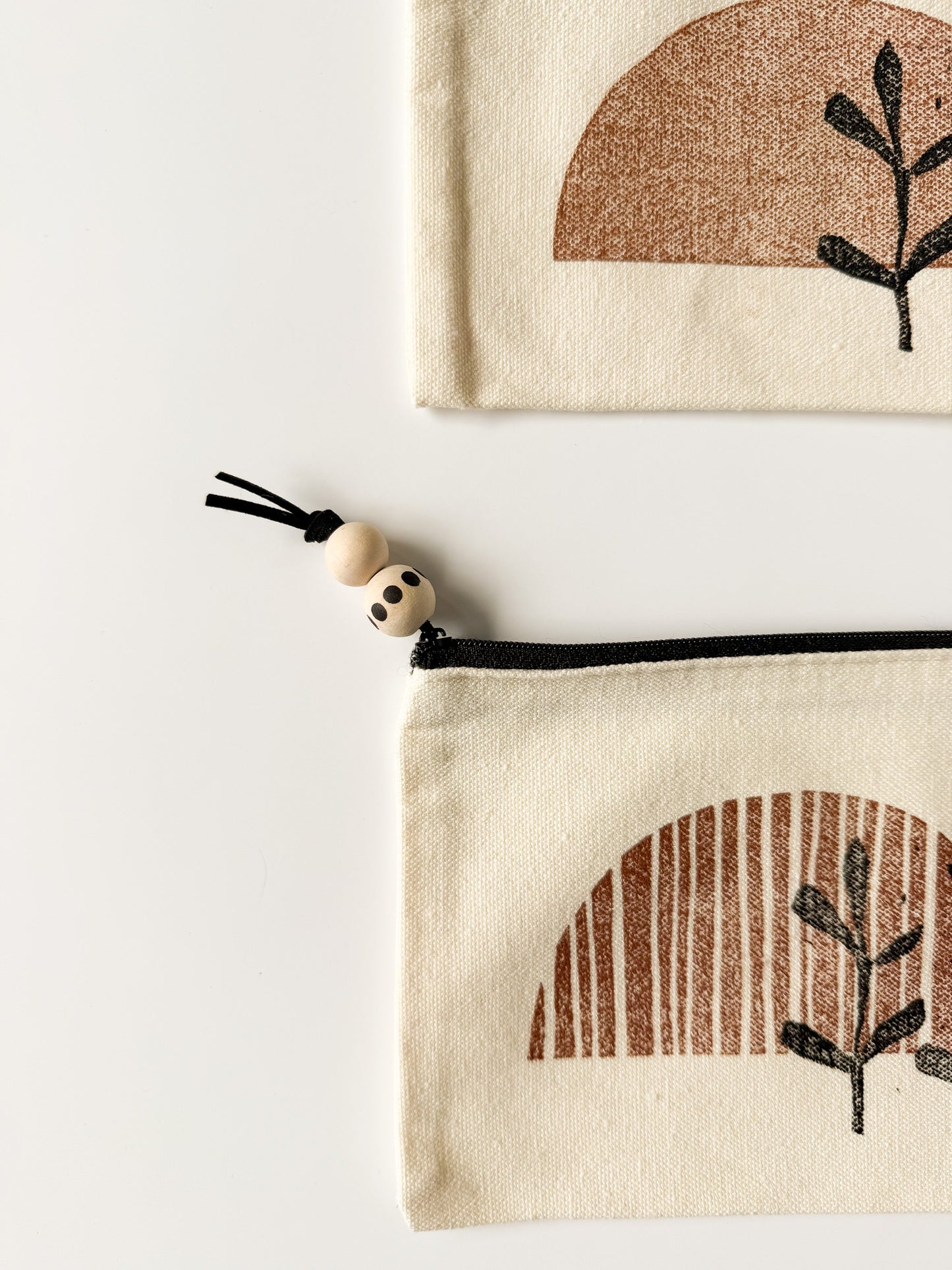 Zipper Pouch - Block Printed