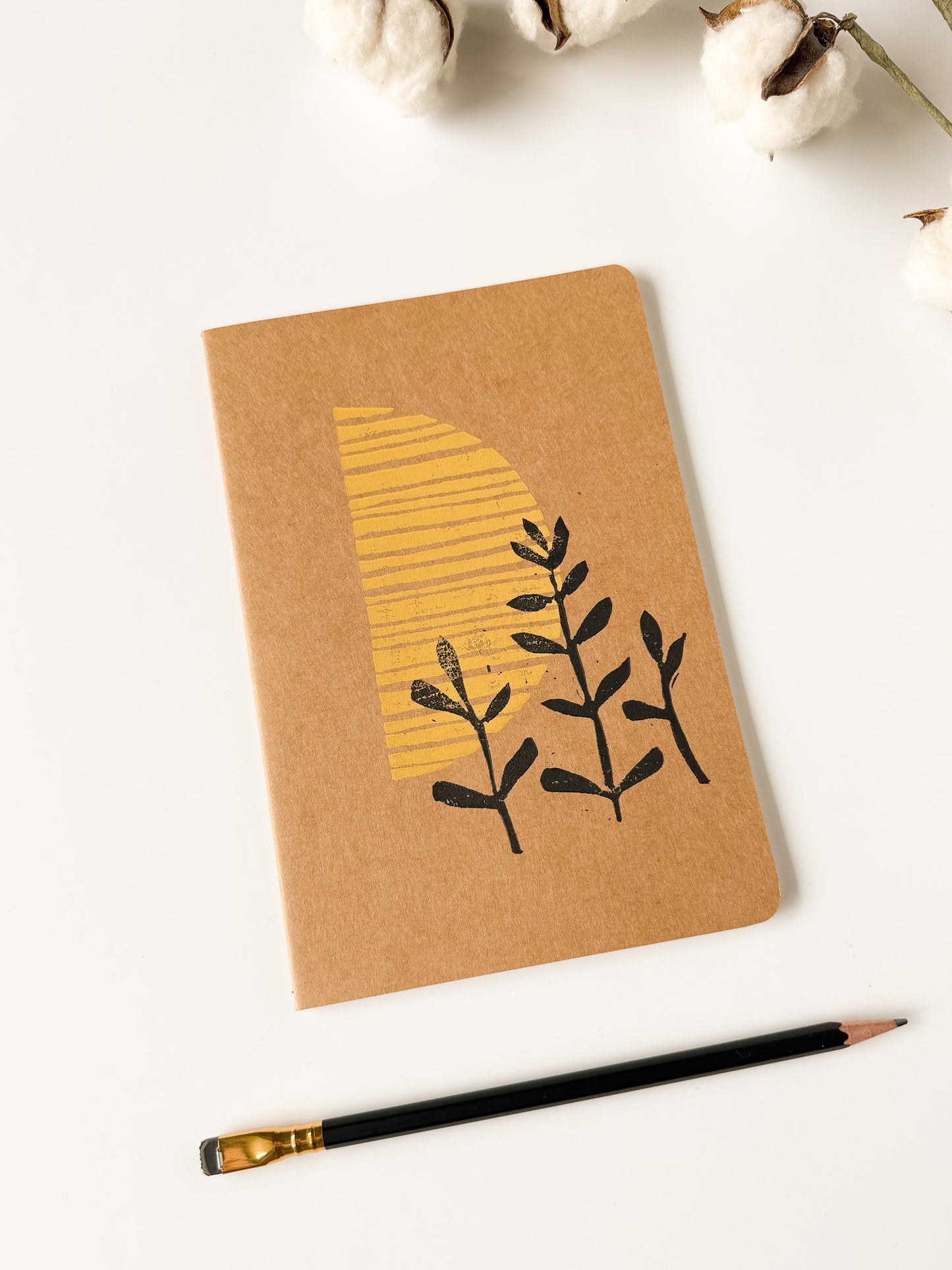 Block Printed Journal - Lined Pages