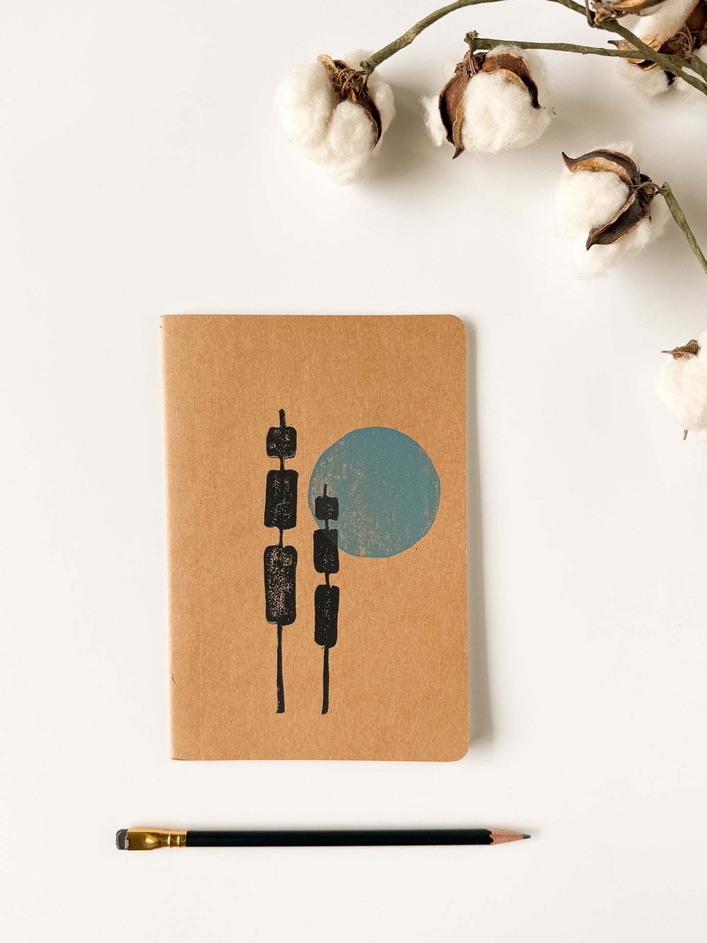 Block Printed Journal - Lined Pages