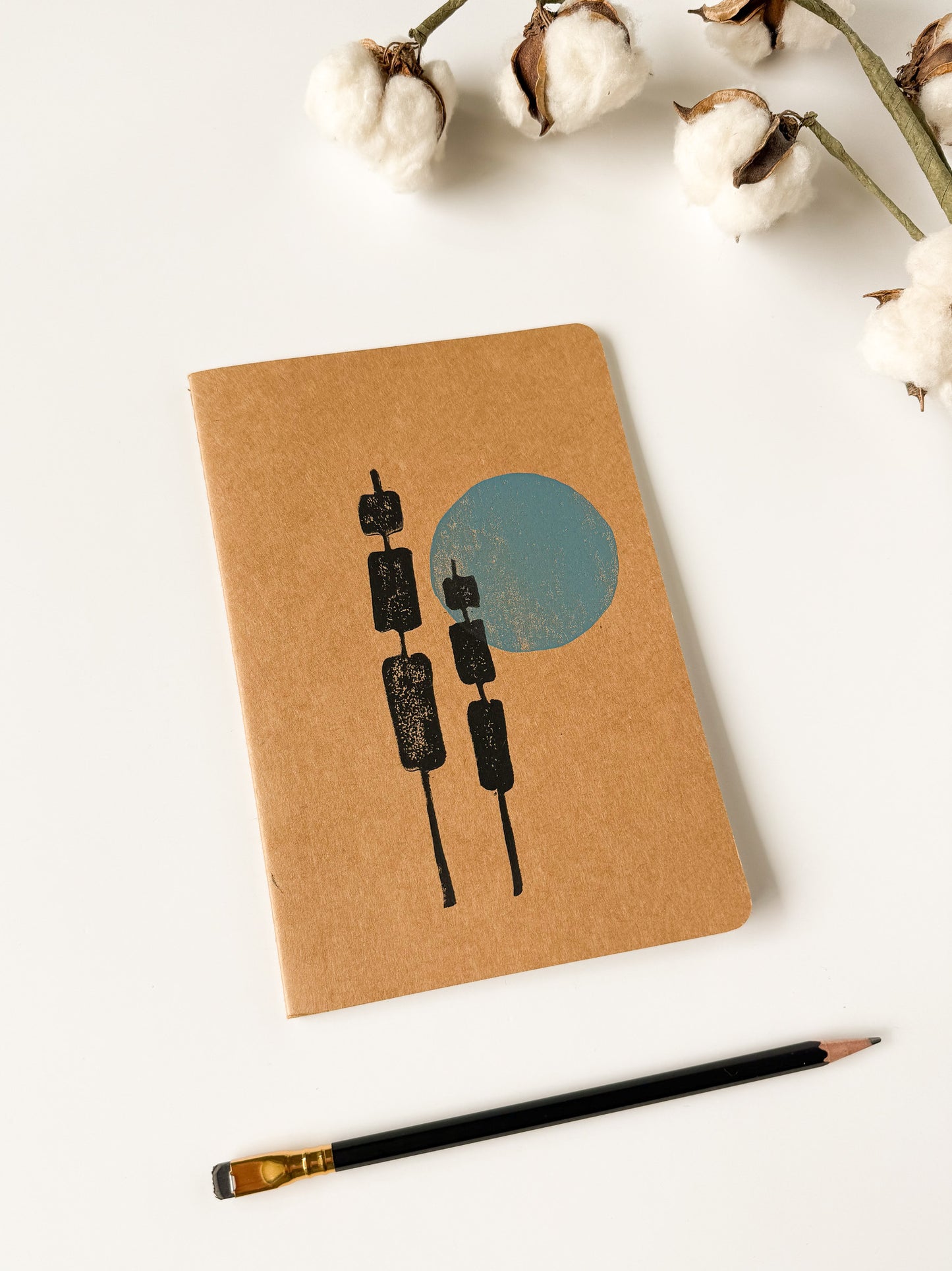 Block Printed Journal - Lined Pages