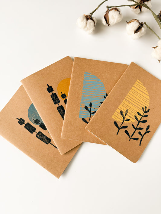 Block Printed Journal - Lined Pages