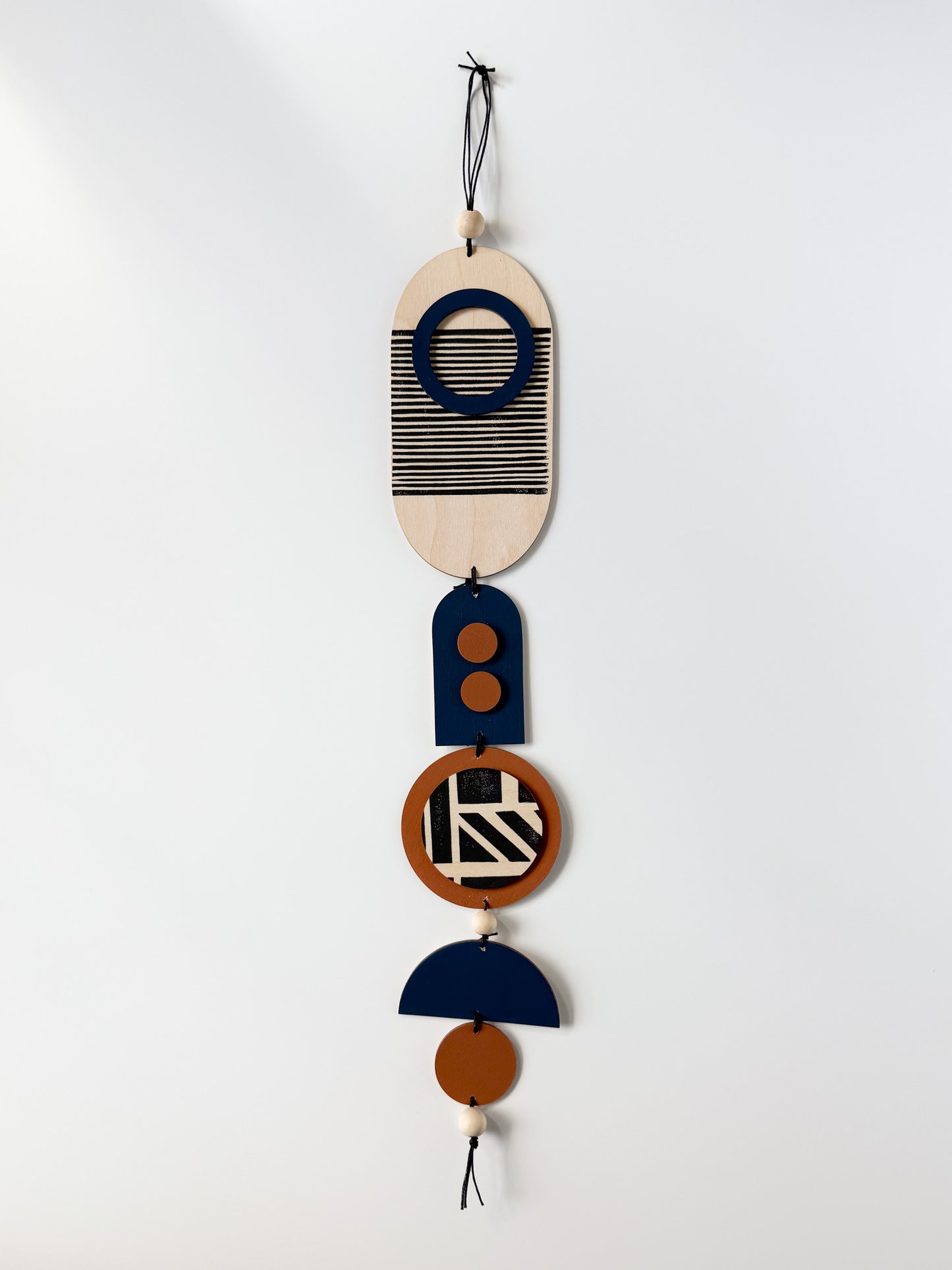 Modern Wooden Wall Hanging - 4