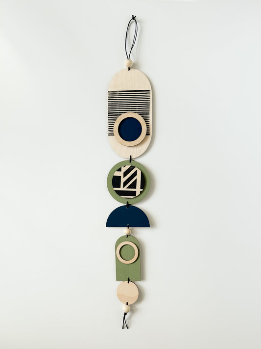 Modern Wooden Wall Hanging - 7