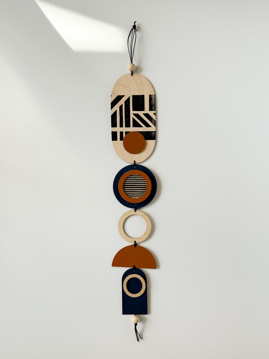 Modern Wooden Wall Hanging - 3