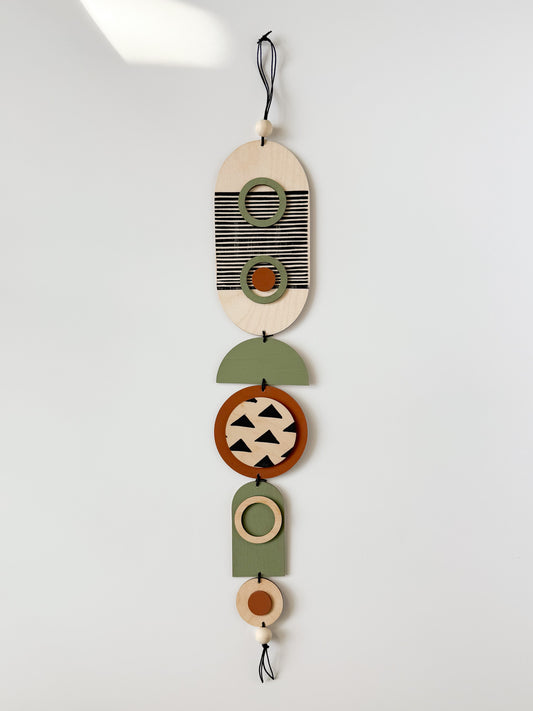 Modern Wooden Wall Hanging - 1