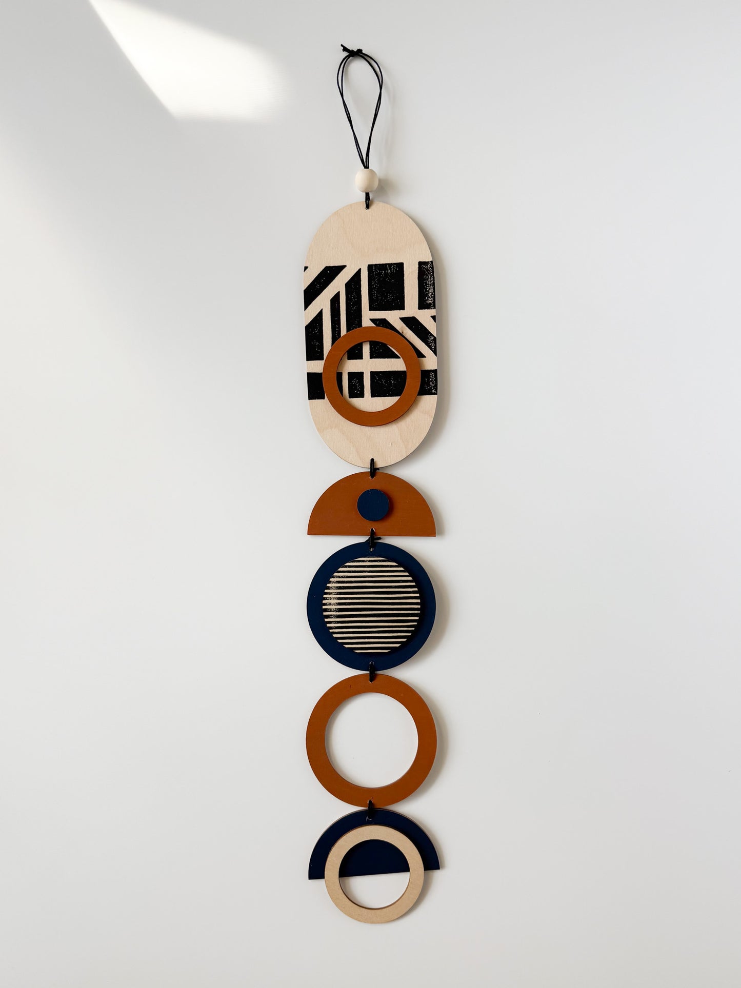 Modern Wooden Wall Hanging - 2