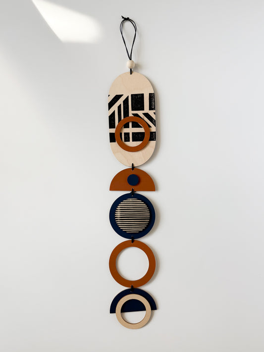 Modern Wooden Wall Hanging - 2