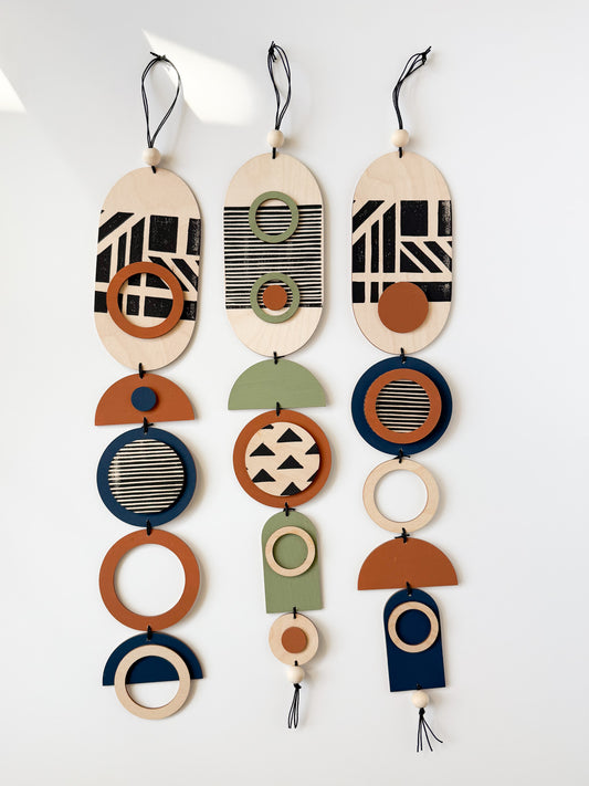 Modern Wooden Wall Hanging - 1