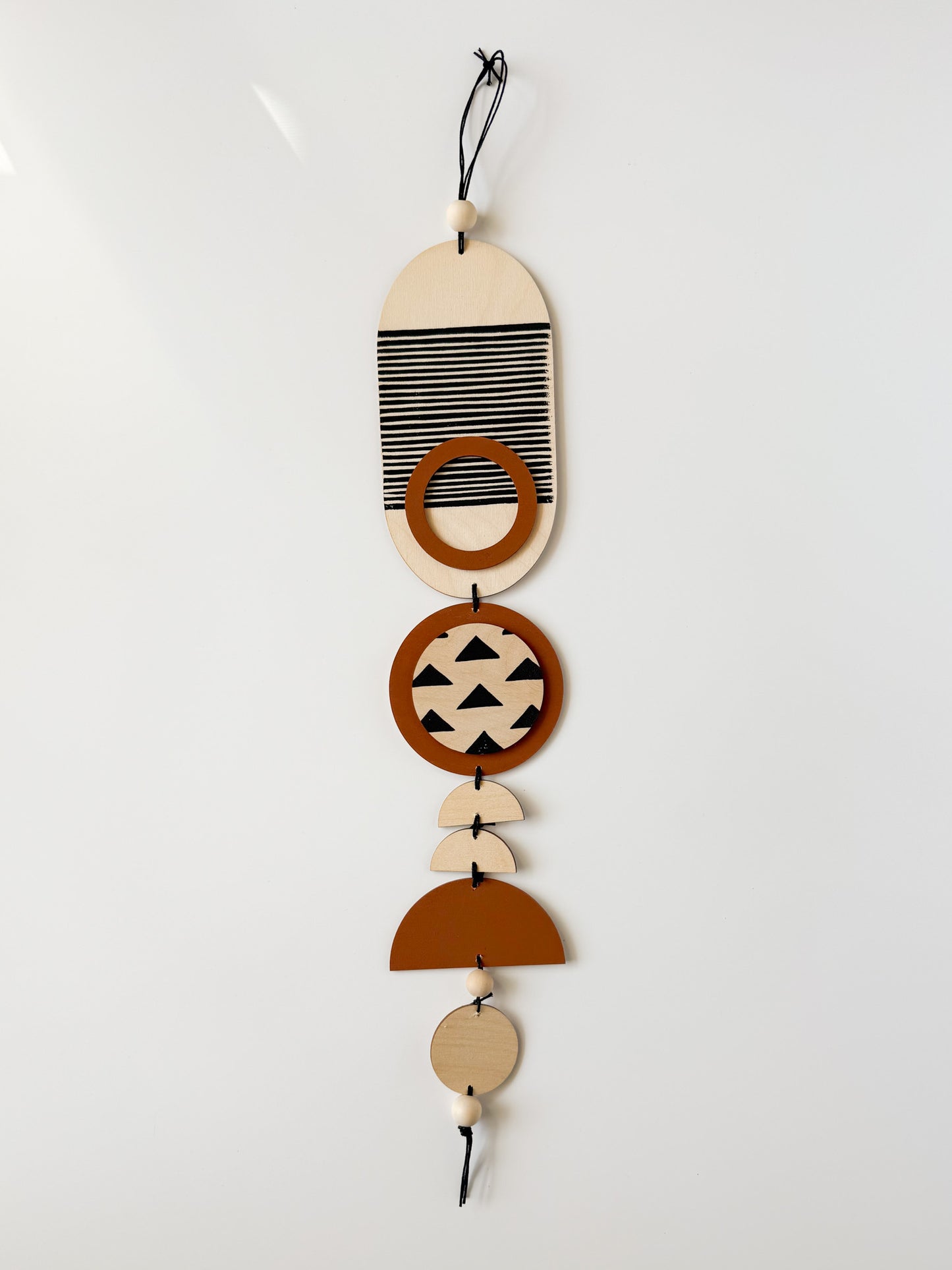 Modern Wooden Wall Hanging - 6