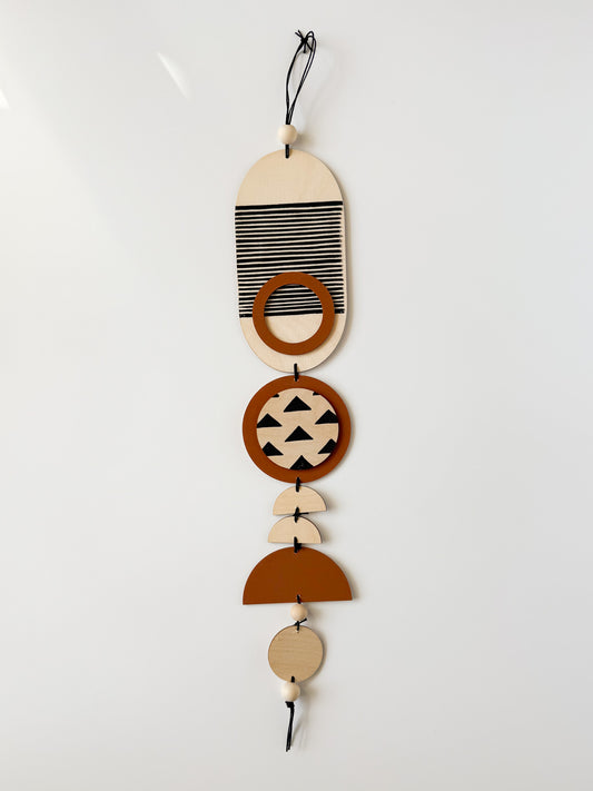 Modern Wooden Wall Hanging - 6