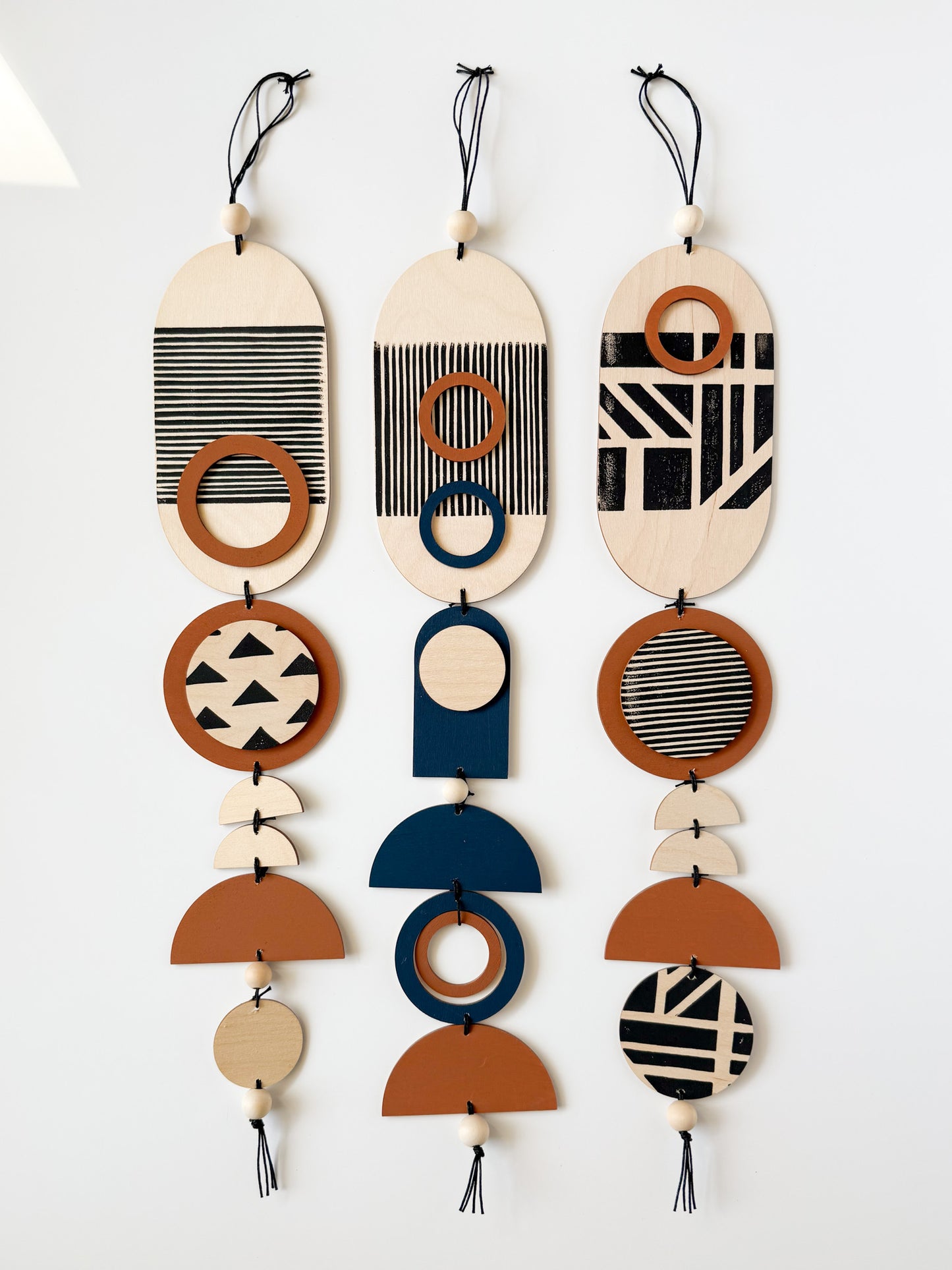 Modern Wooden Wall Hanging - 6