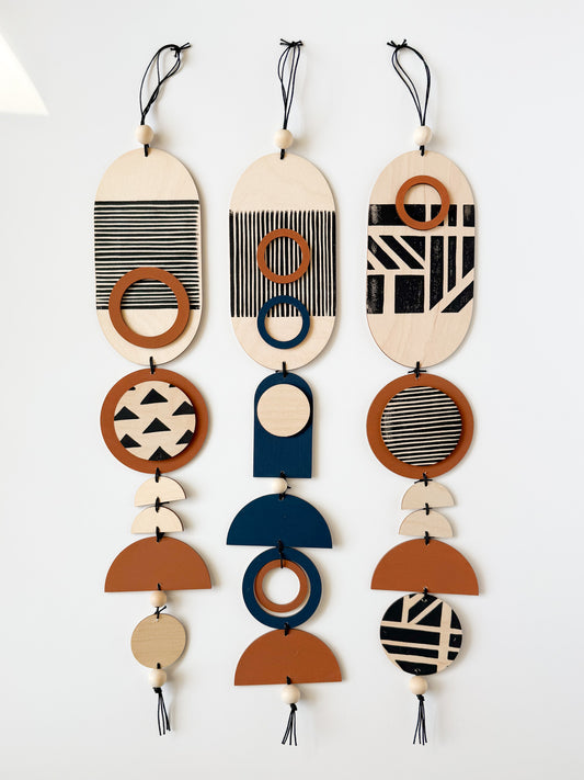 Modern Wooden Wall Hanging - 6