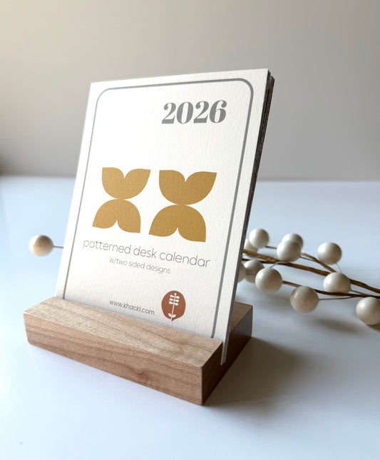 2026 Desk Calendar