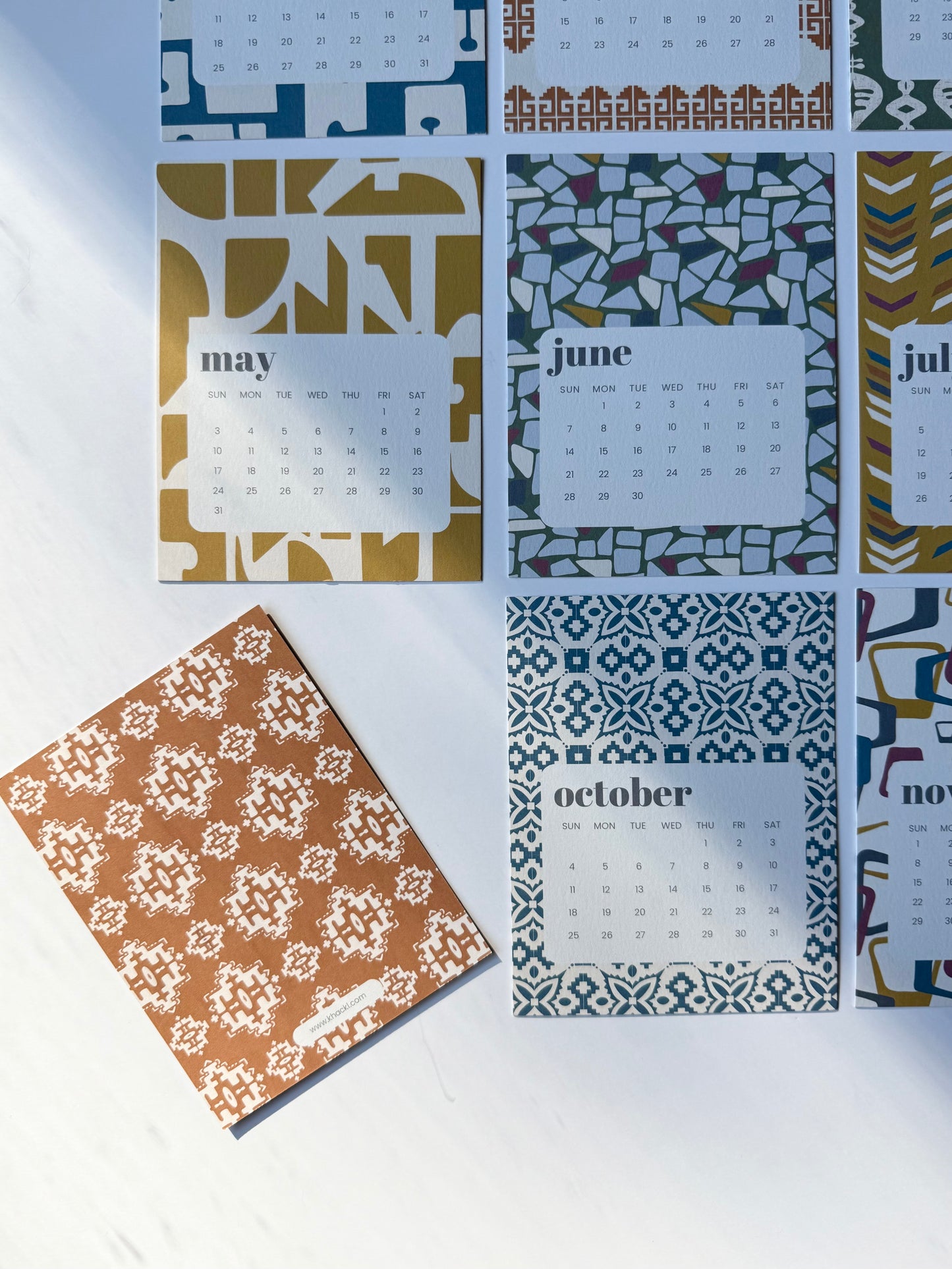 2026 Desk Calendar