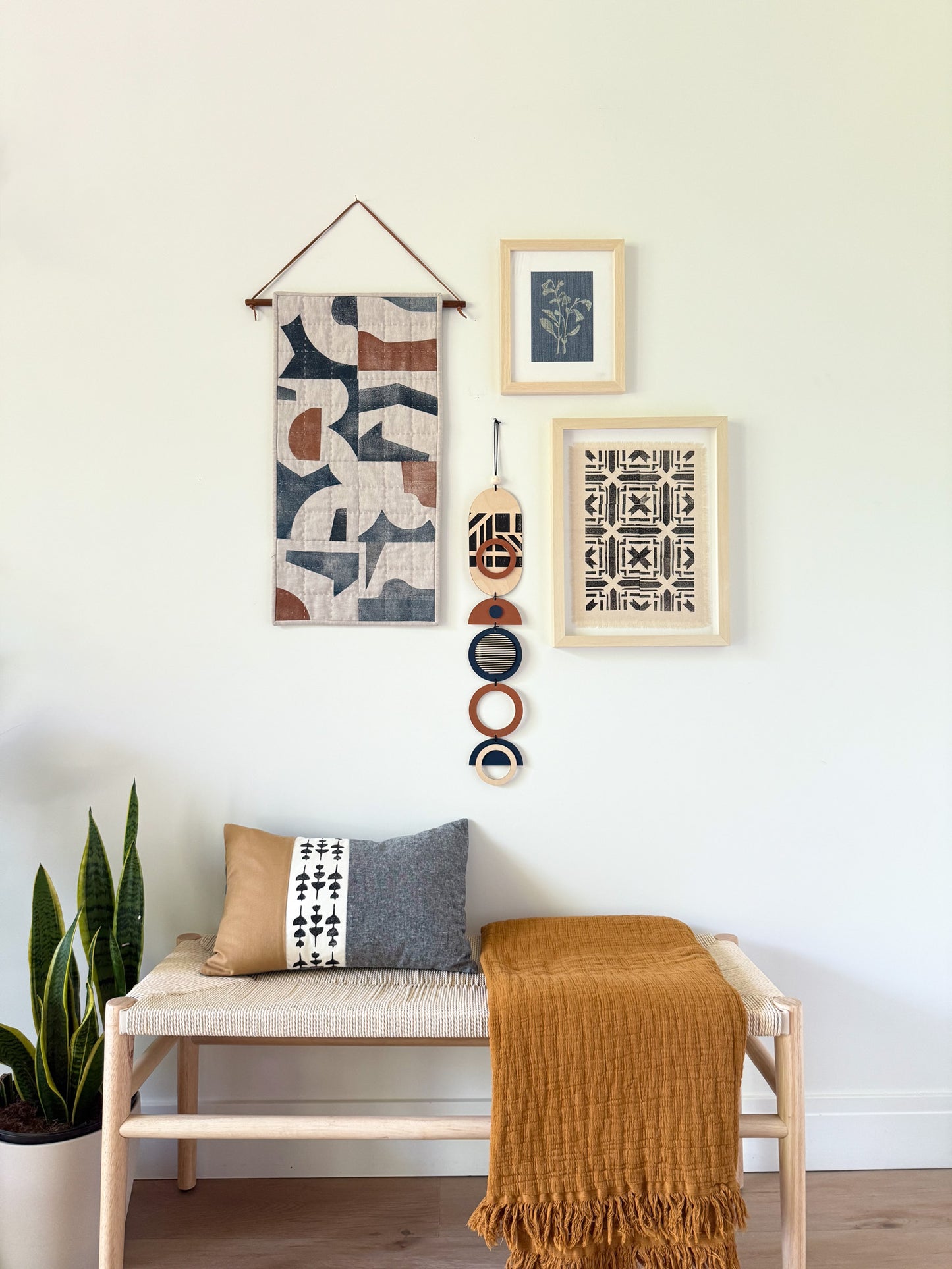 Modern Wooden Wall Hanging - 1