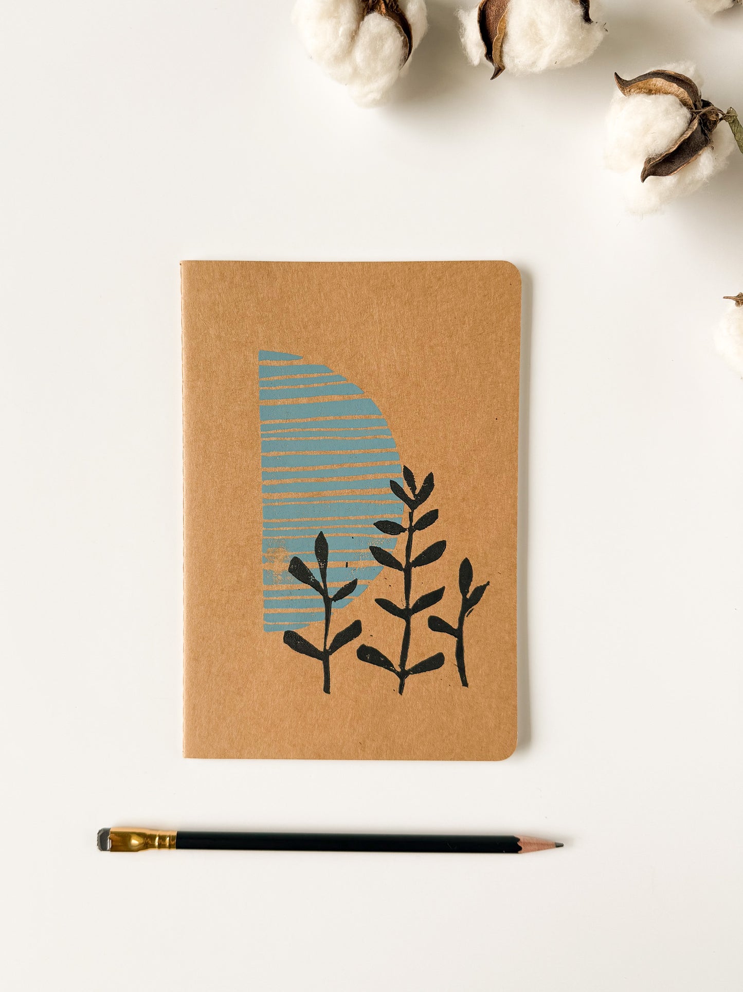 Block Printed Journal - Lined Pages