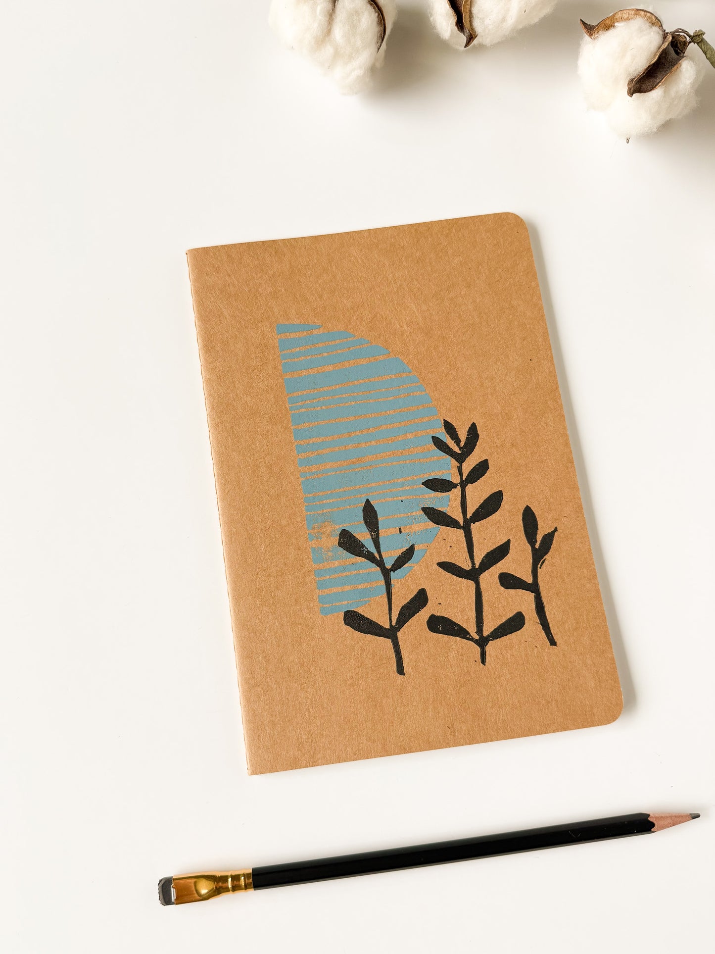 Block Printed Journal - Lined Pages