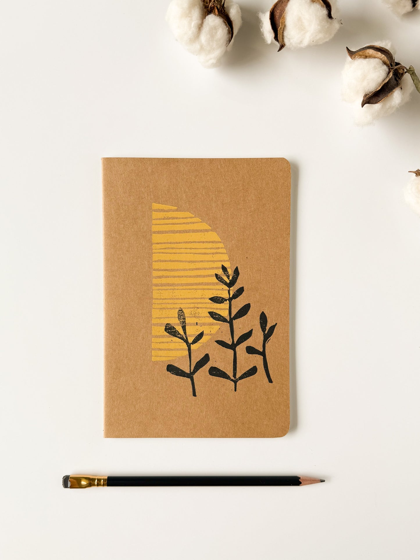 Block Printed Journal - Lined Pages