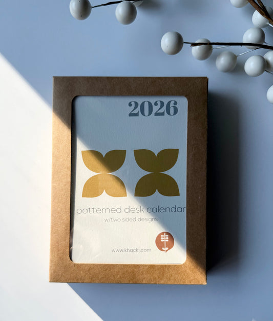 2026 Desk Calendar